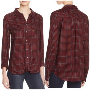 { PAIGE } Mya Hartford Plaid button down shirt